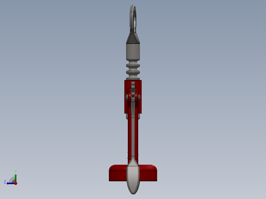 螺旋开瓶器11右视图