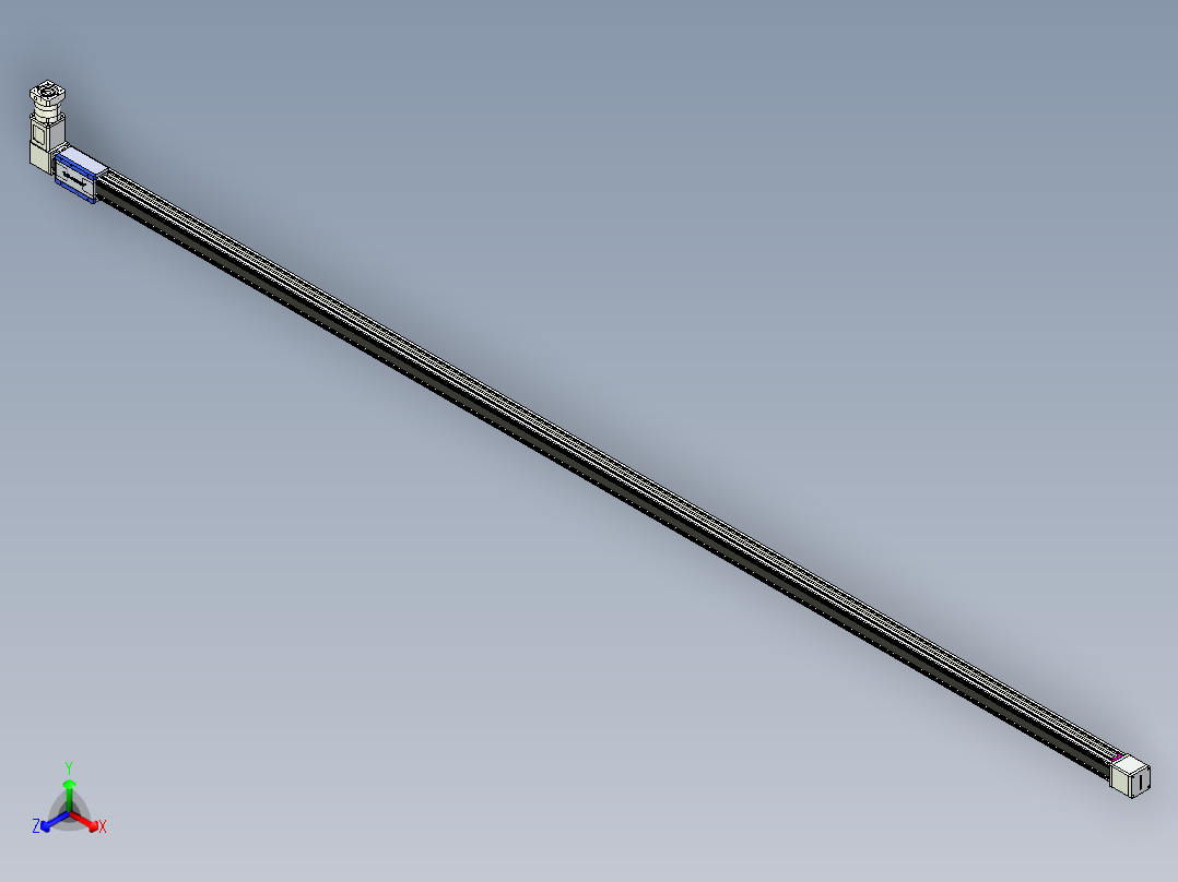 威洛博LB.GB同步带传动--欧规系列GB8-L192-S4850-BR-P75-K主视图