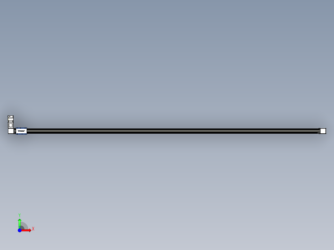 威洛博LB.GB同步带传动--欧规系列GB8-L192-S4850-BR-P75-K前视图