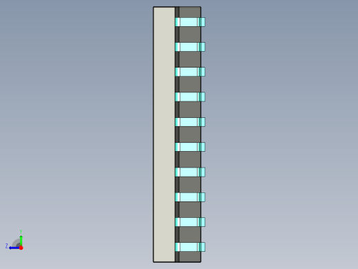 元器件3D封装SOIC20W45右视缩略图