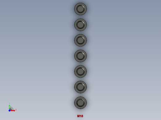 内六角螺丝-M18前视缩略图