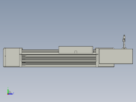 威洛博直线电机模组EB16-L208-S200-BR-ZP75-MS3-5K左视缩略图