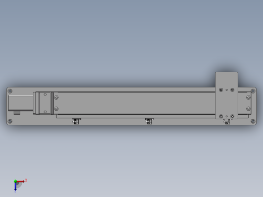 单轴驱动器俯视缩略图