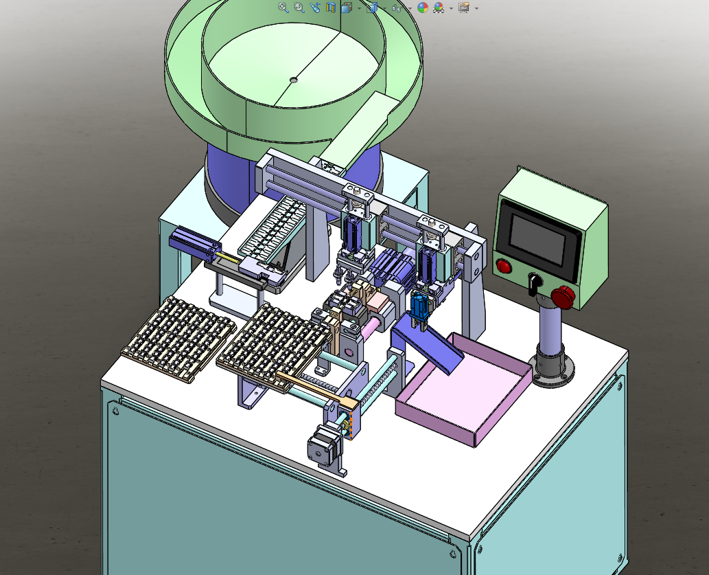 弹性薄板自动焊接机