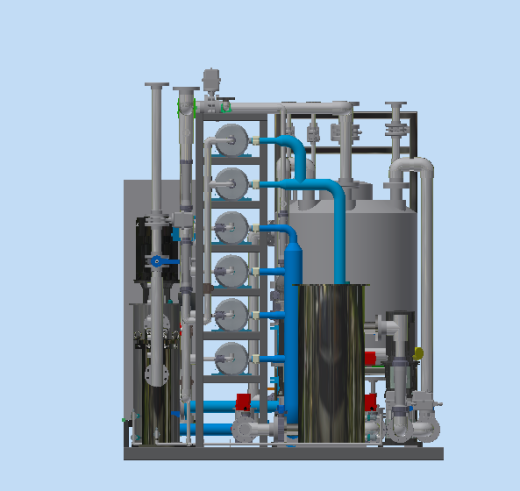 撬装两段式低压反渗透系统stp缩略图