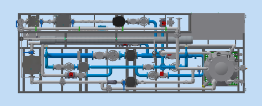 撬装两段式低压反渗透系统stp缩略图