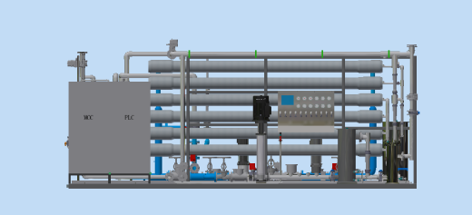 撬装两段式低压反渗透系统stp缩略图