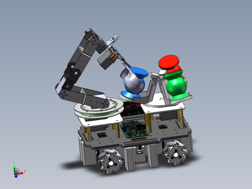 物流装配小车sw16