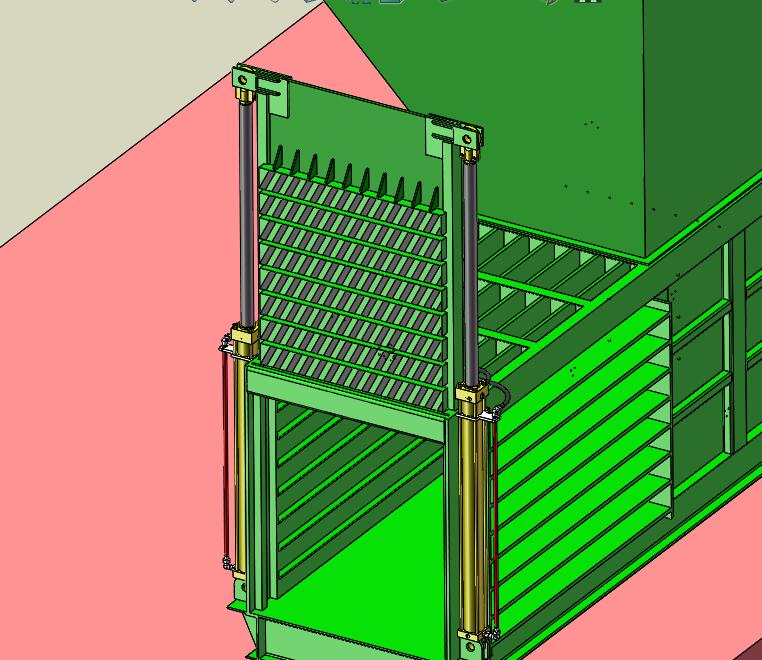 废纸打包机sw18可编辑