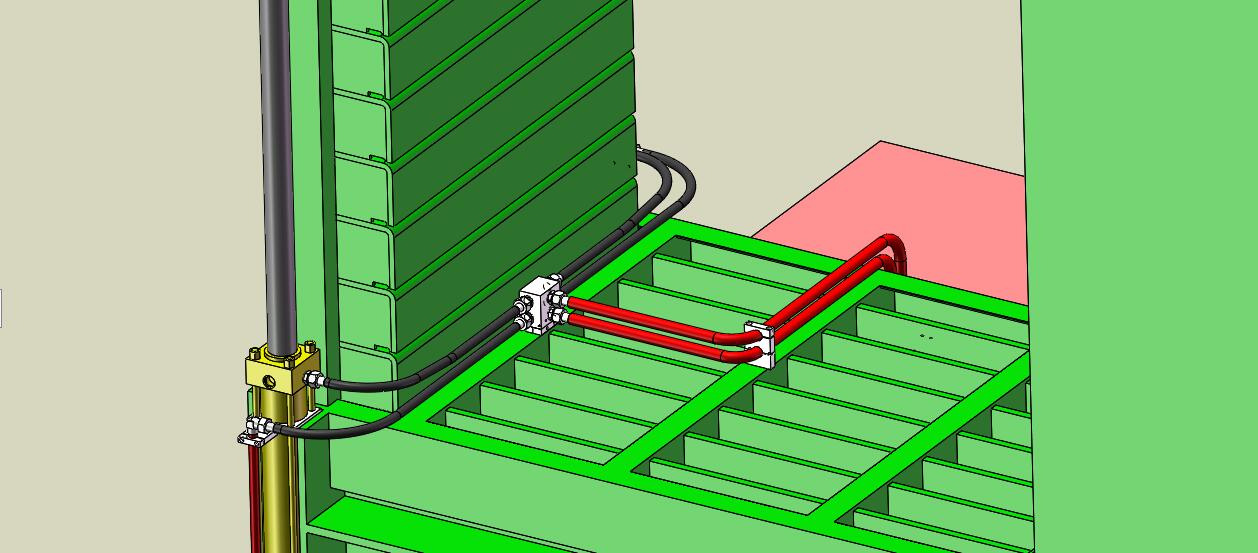 废纸打包机sw18可编辑