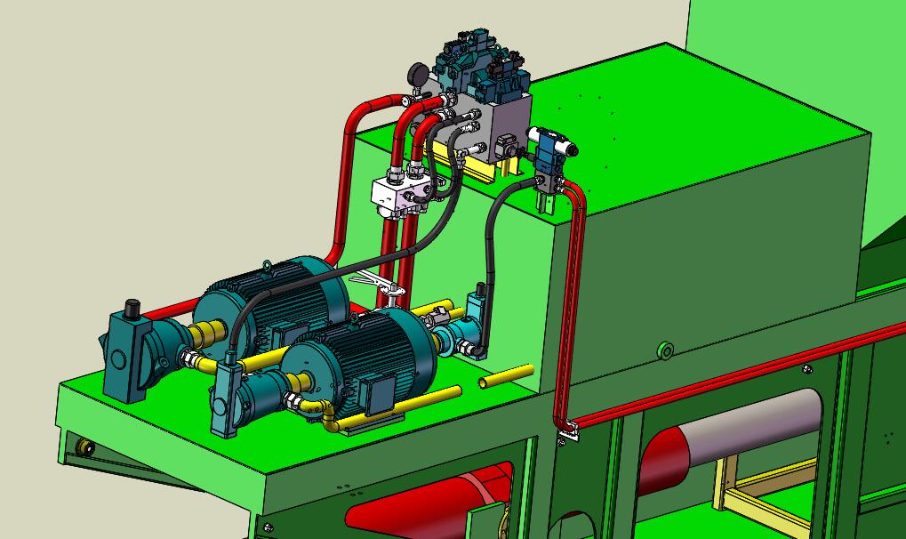 废纸打包机sw18可编辑