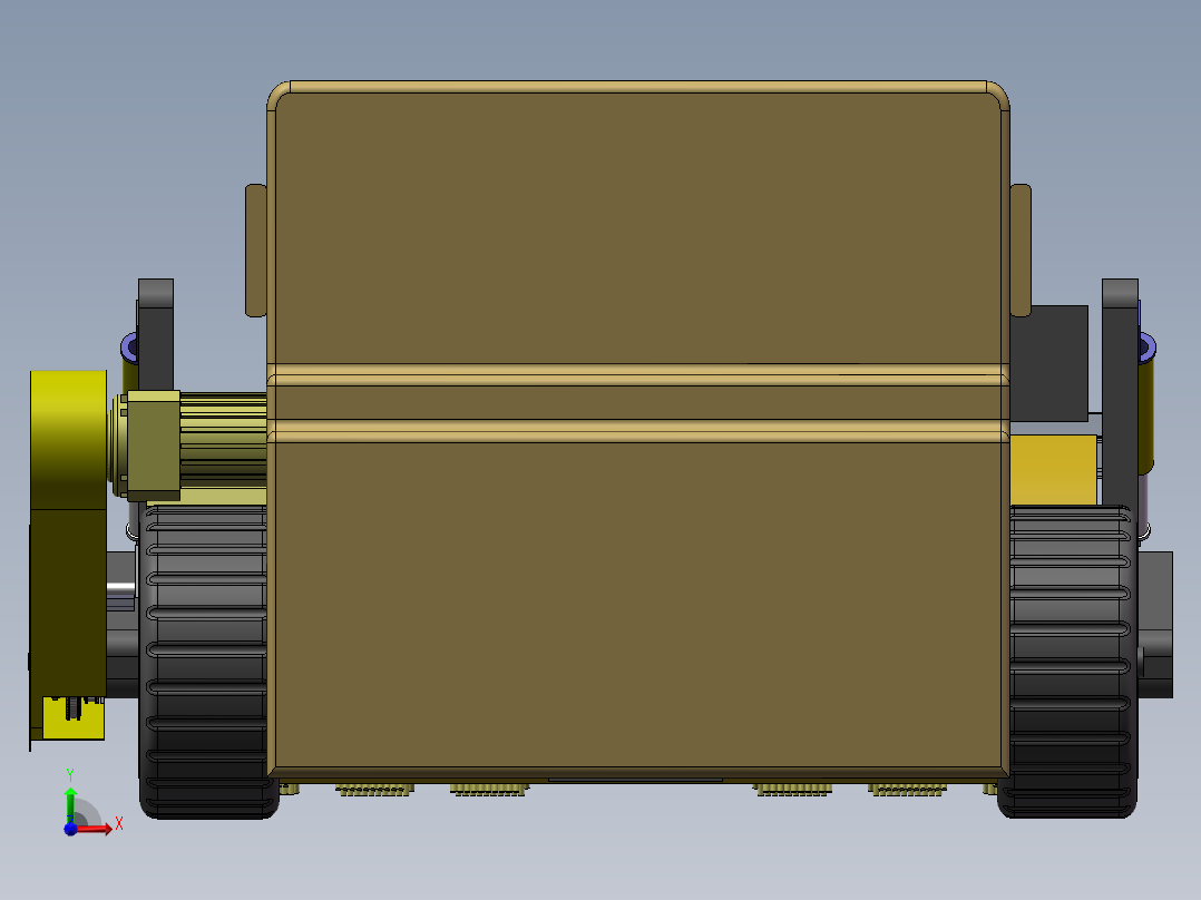 铲雪车sw14可编辑前视图