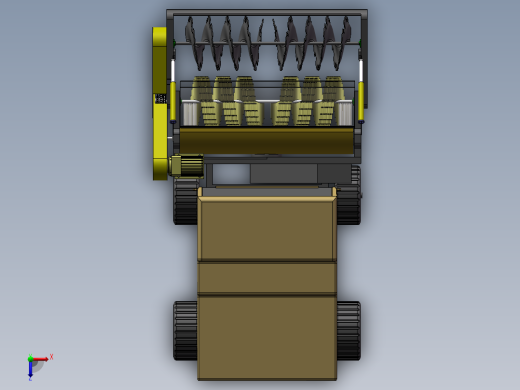 铲雪车sw14可编辑俯视缩略图