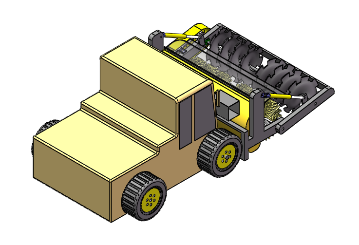 铲雪车sw14可编辑