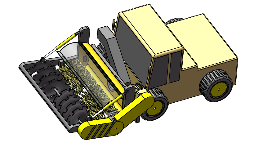 铲雪车sw14可编辑