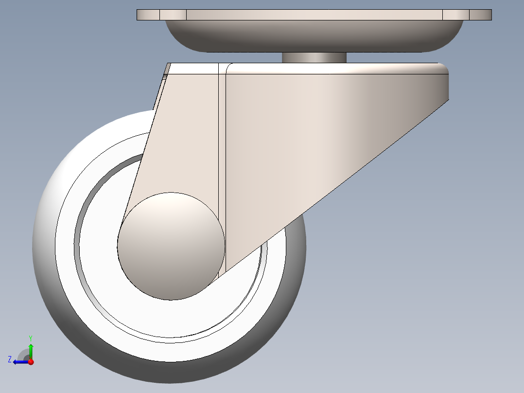 万向轮、脚轮(98)右视图