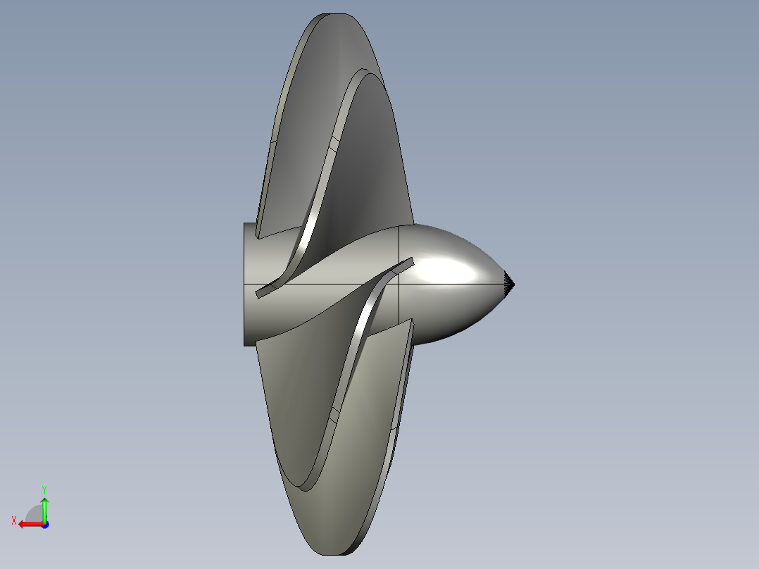 螺旋桨(99)后视图