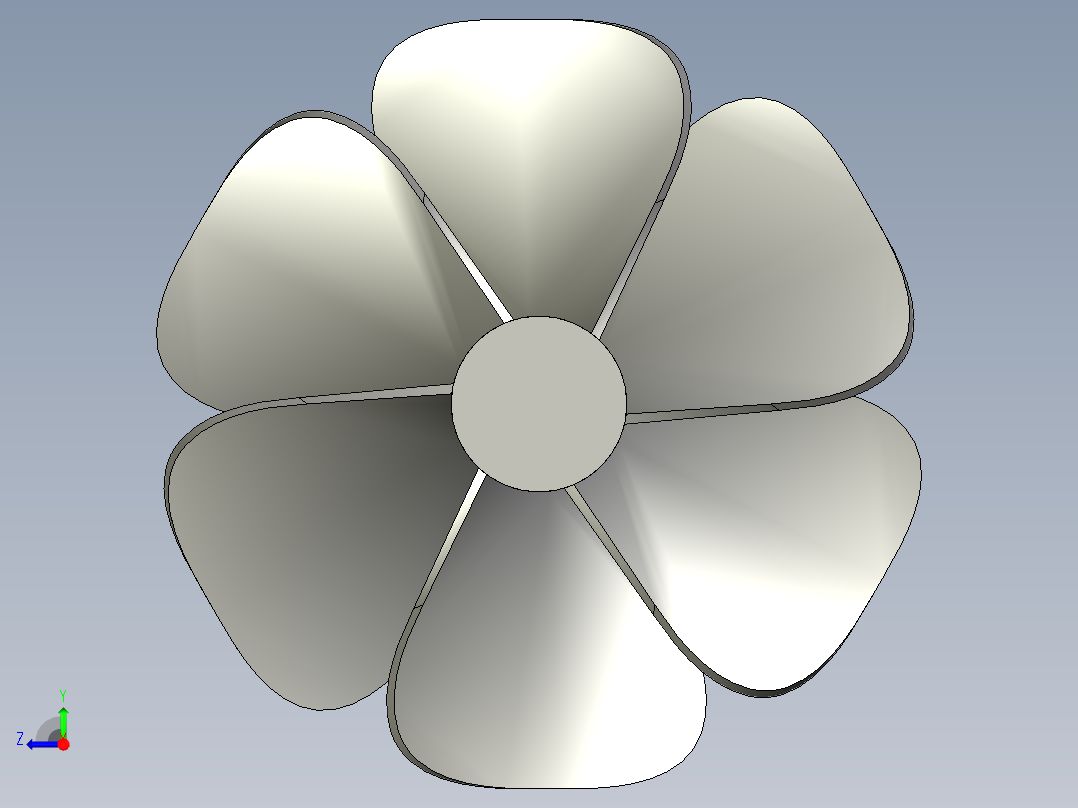 螺旋桨(99)右视图