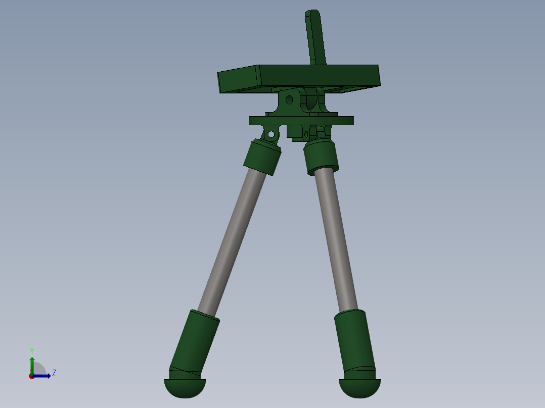 三脚架(17)左视图