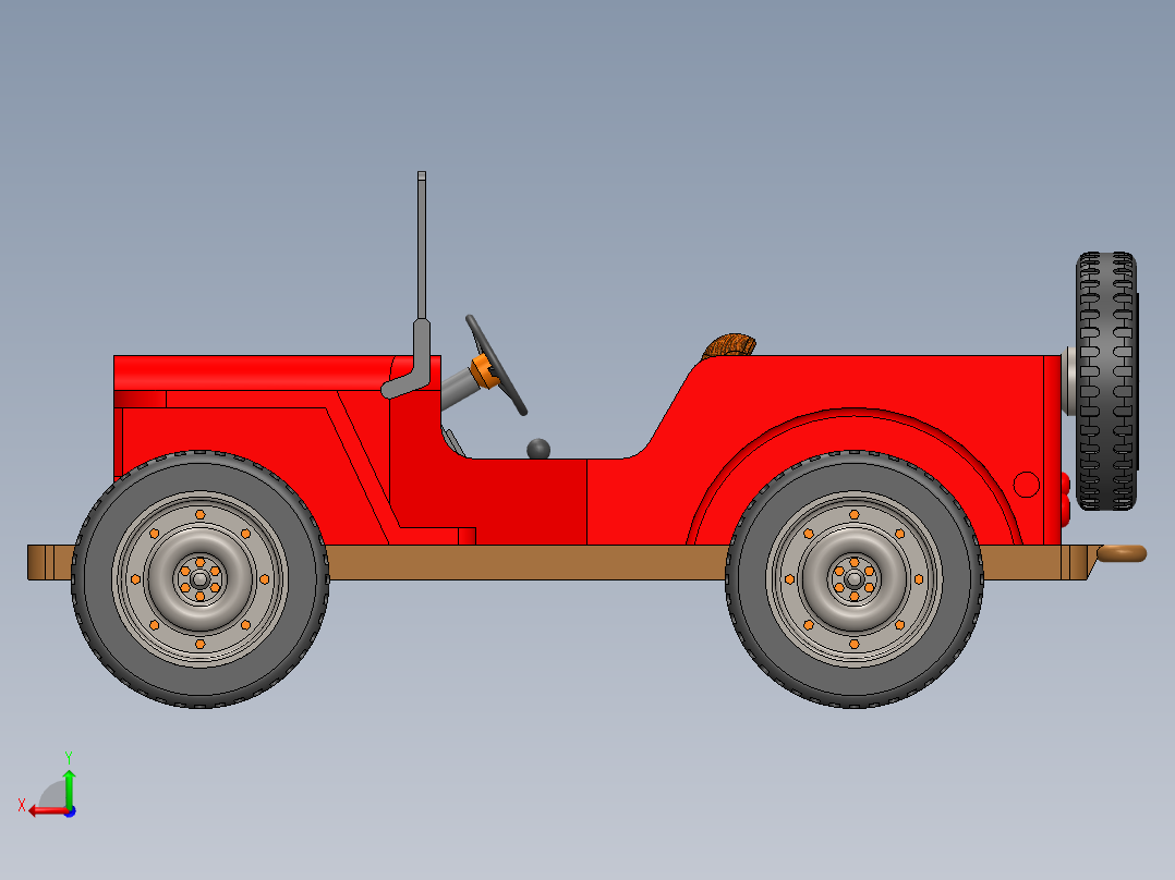 A2004464-吉普车后视图