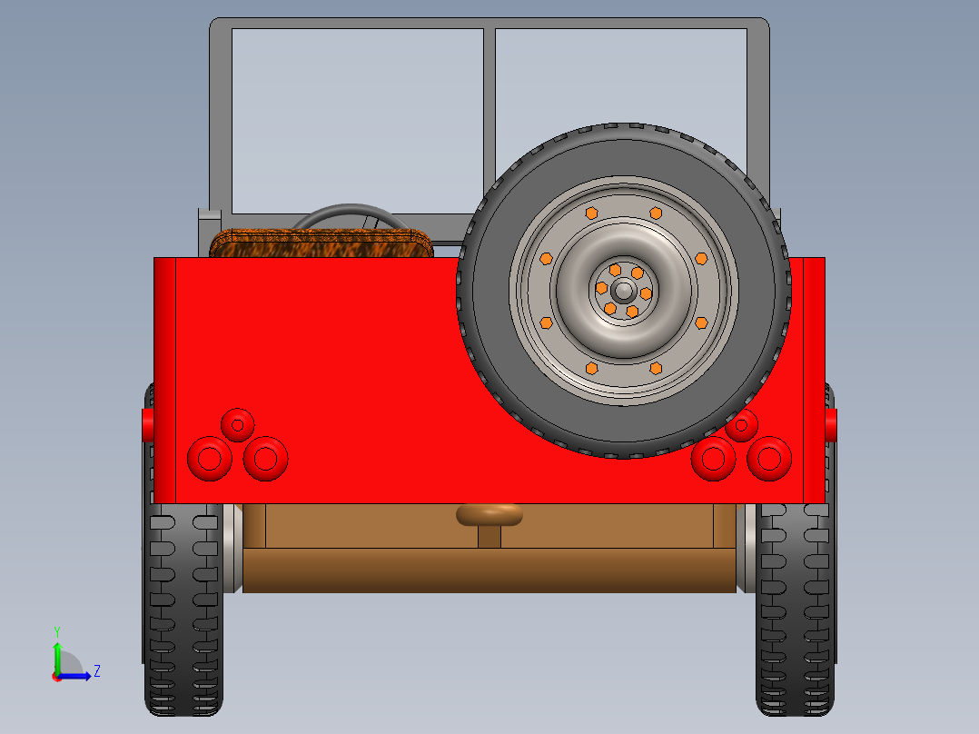 A2004464-吉普车左视图