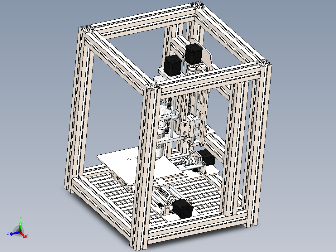 陶泥3D打印机sw24可编辑