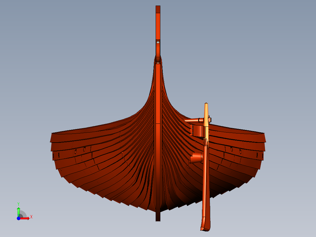 A2004987-GOKSTAD 灵感维京长船前视图