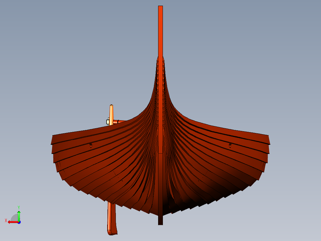 A2004987-GOKSTAD 灵感维京长船后视图