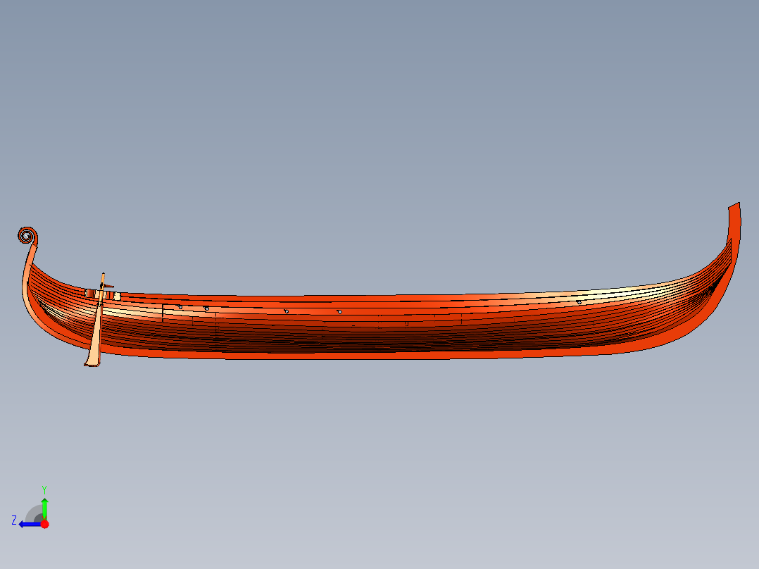 A2004987-GOKSTAD 灵感维京长船右视图