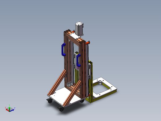 监测船抬升装置 822385