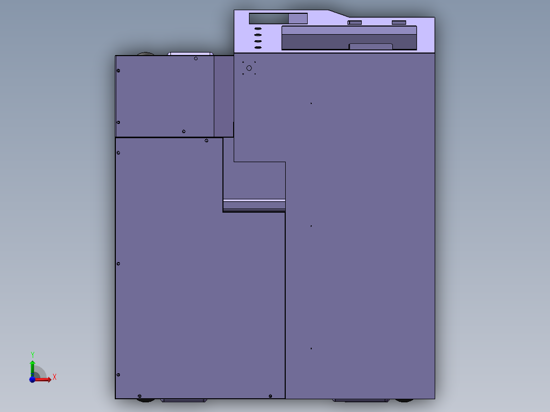 快换NCP机架前视图