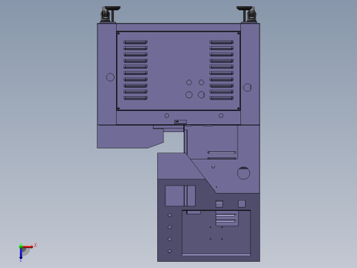 快换NCP机架俯视缩略图
