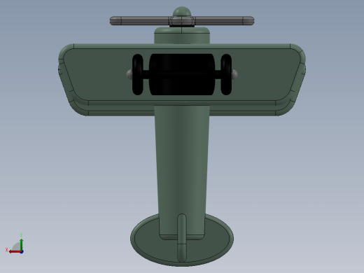 一款玩具飞机设计模型后视缩略图