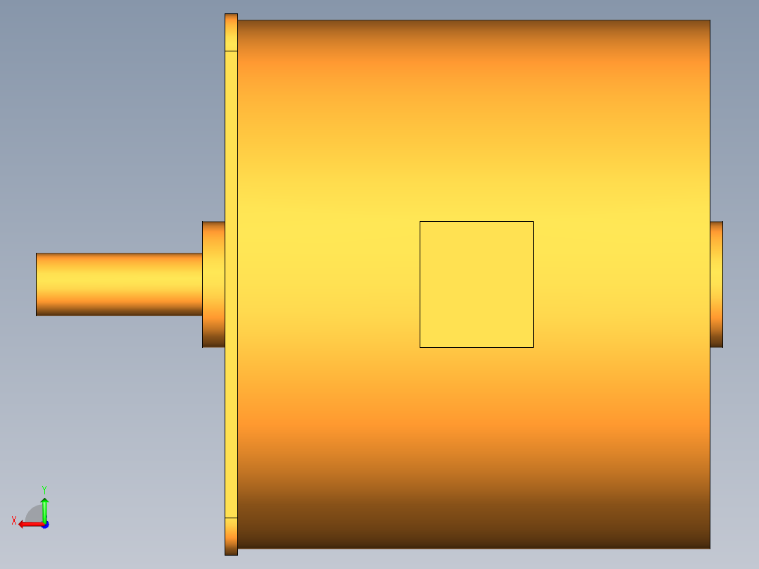 步进电机42BY12_40JB4K120后视图
