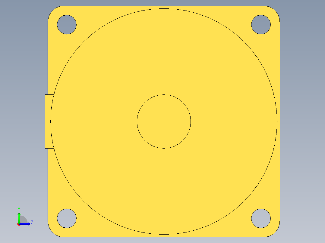 步进电机42BY12_40JB4K120左视图