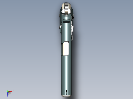 手枪左轮冲锋枪老式狙击步枪设计3D图纸colt-m1911a1-2 SW X_T俯视缩略图