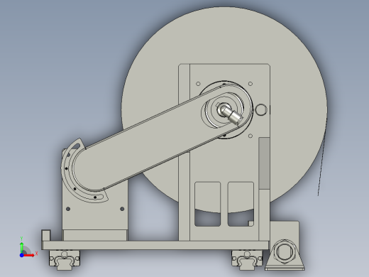 0料卷机构前视缩略图