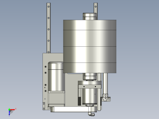0料卷机构俯视缩略图