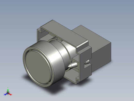 XB2BA51C-黄色正等轴测缩略图
