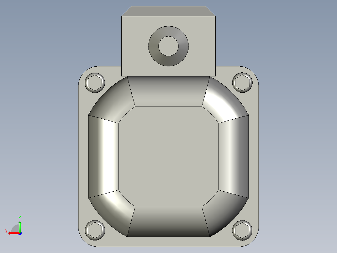 PK-KX电机+减速机-AT后视图