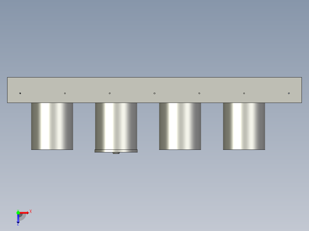 立体库托盘组合421-V01V0V11俯视图
