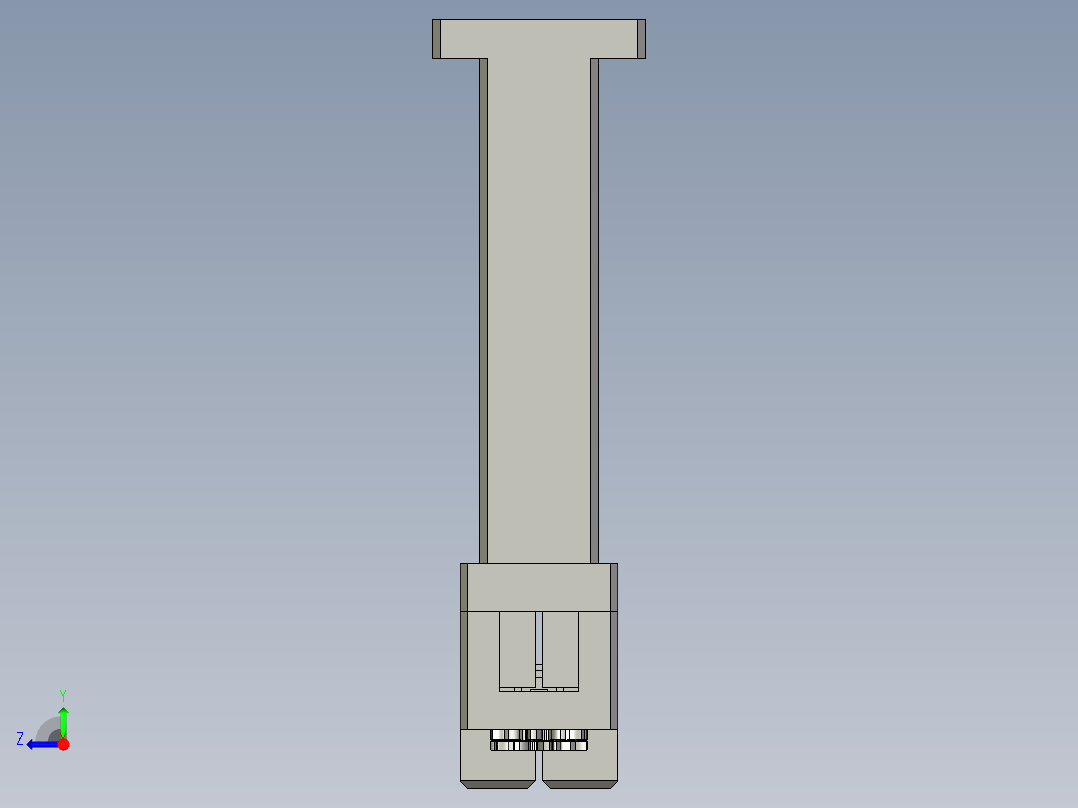 A2中转磁通量检测总成右视图