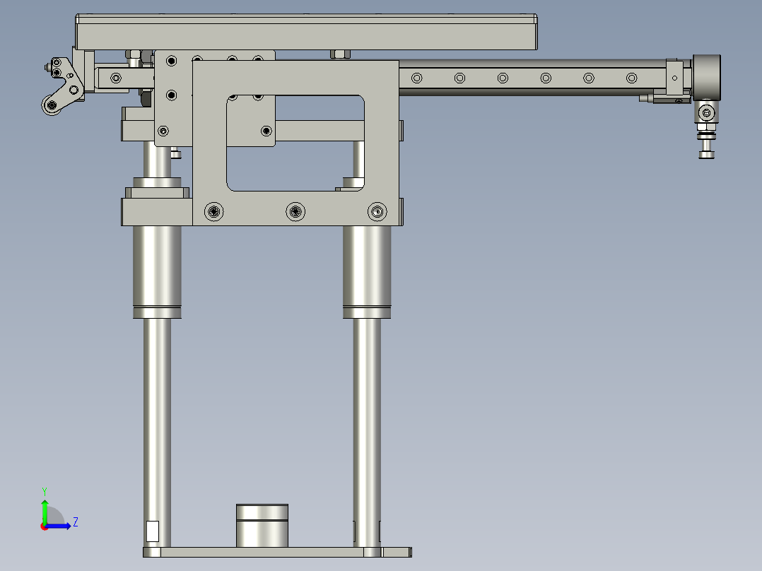 F01AE00111-A2000-18包顶边组件左视图