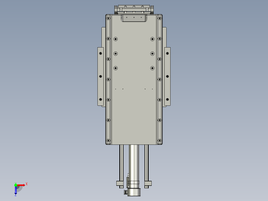 F01AE00111-A2000-18包顶边组件俯视图