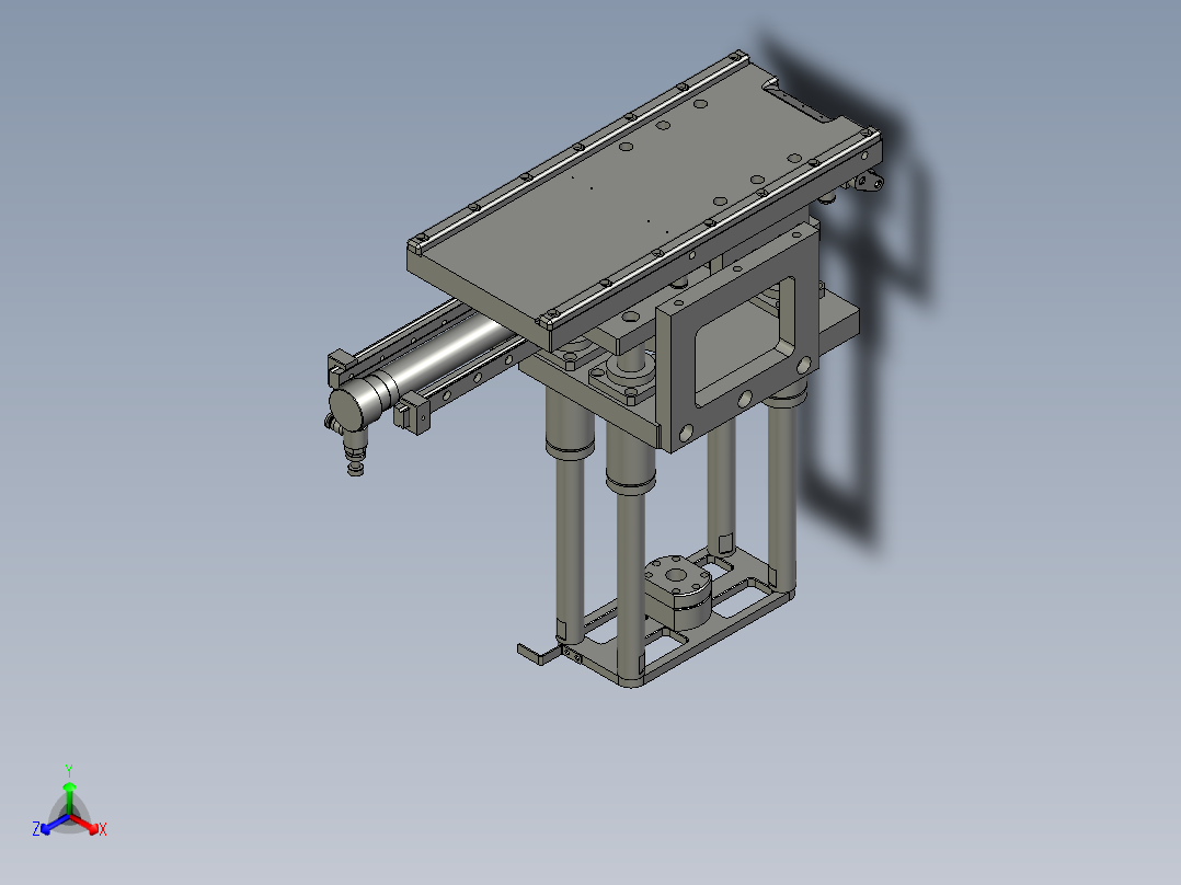 F01AE00111-A2000-18包顶边组件正等轴测图