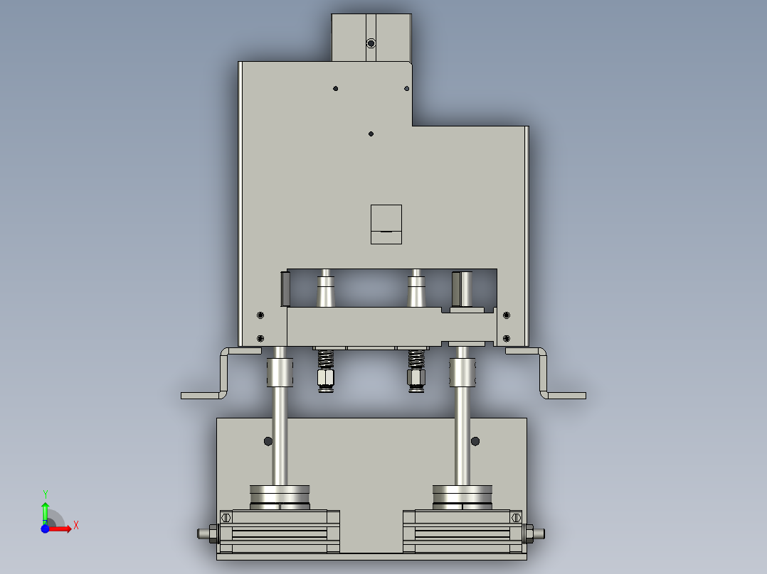 开袋活板前视图