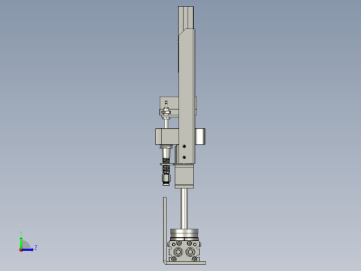 开袋活板左视缩略图
