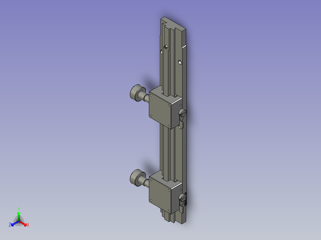 LWX40-L300-2-X轴滑台-东莞盛菱主视图