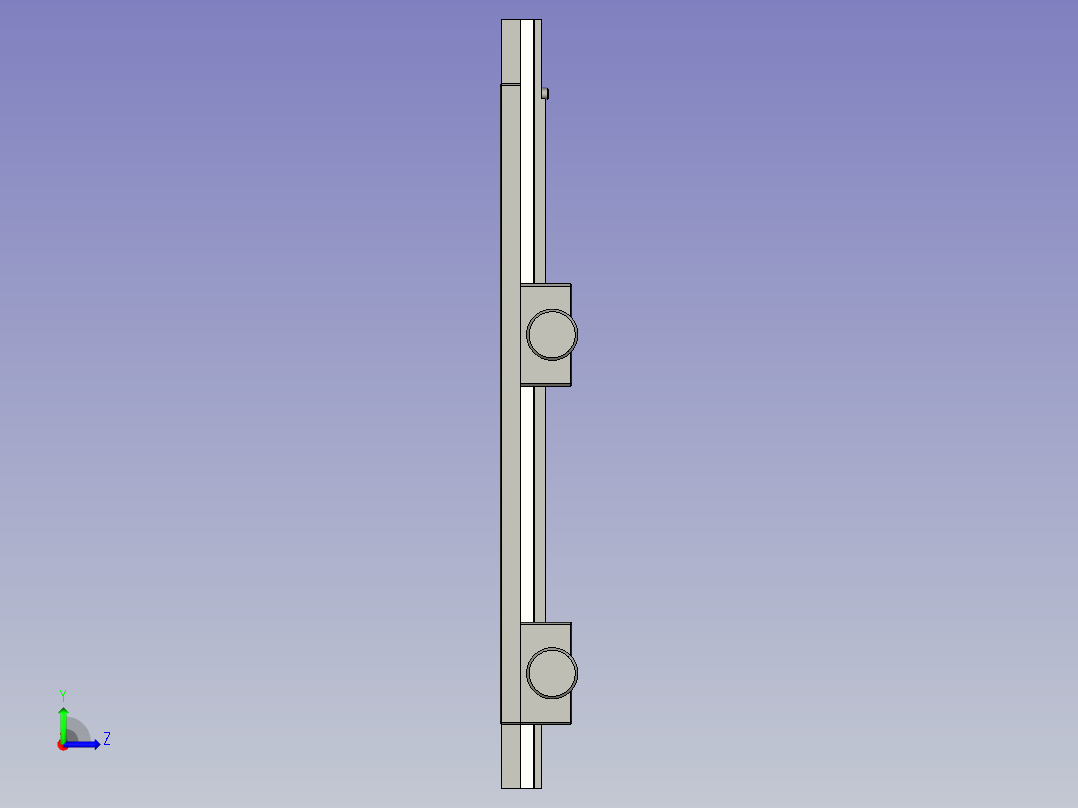 LWX40-L300-2-X轴滑台-东莞盛菱左视图