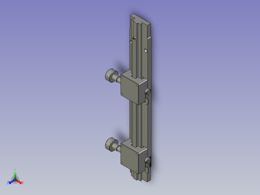 LWX40-L300-2-X轴滑台-东莞盛菱正等轴测缩略图